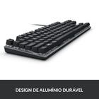 Teclado Usb Logitech Gamer Mecanico K835 Tkl Aluminio