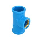 Tee Azul Bucha Latão 25mm X 1/2'pol 20 Peças Krona