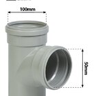 Tee Esgoto Dn Serie Reforcada Krona Dn100mm X 50mm