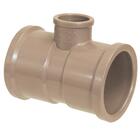 Tee Krona De Redução Soldável 50x32mm - Embalagem Com 6 Unida