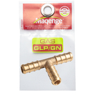 Tee Latão 9,53mm 3/8"x3/8"x3/8" Maqenge