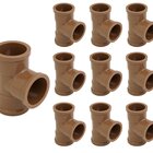 Tee Pvc Soldável 40mm 10 Peças Krona