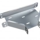 Te horizontal 90º eletrocalha perfurada 100x50mm aço Zincado