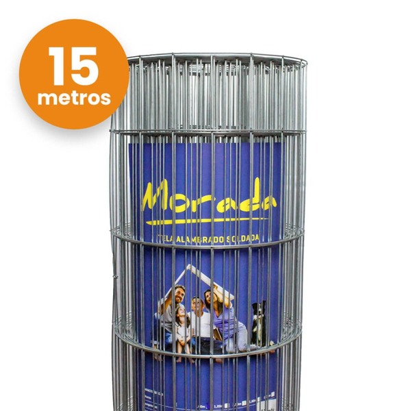 Tela Alambrado Soldada Morada (fio 2,30mm / Malha 5x15cm) - R