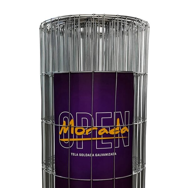 Tela Alambrado Soldada Morada Open (fio 2,30mm / Malha 6,5x15