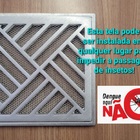 Tela Anti Inseto De Alumínio Expandido 50x100cm Para Ralo