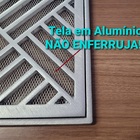Tela Anti Inseto De Alumínio Expandido 50x100cm Para Ralo