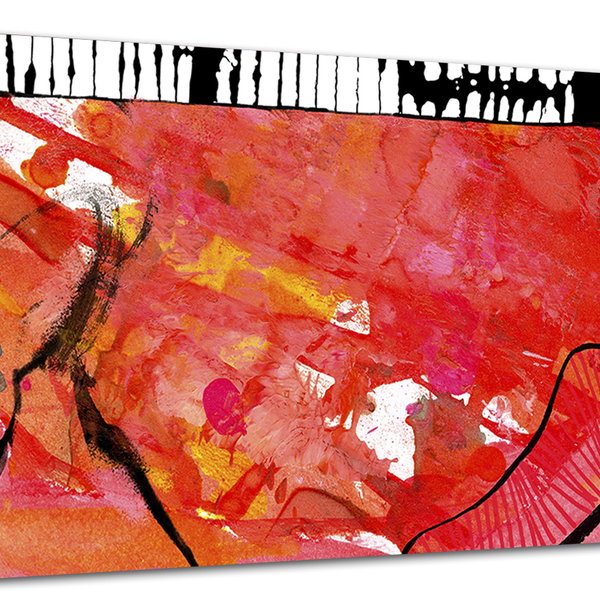 Tela Canvas Abstrato Arte 120x80 Horizontal 14