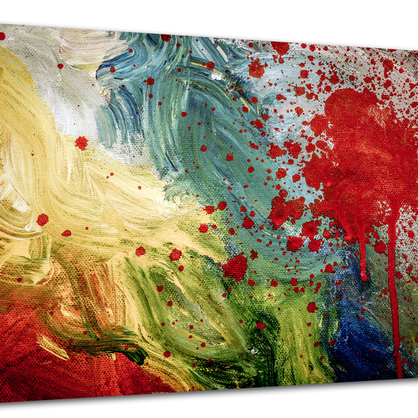 Tela Canvas Abstrato Arte 120x80 Horizontal 301