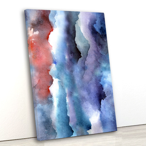 Tela Canvas Abstrato Arte 55x80 Vertical 196