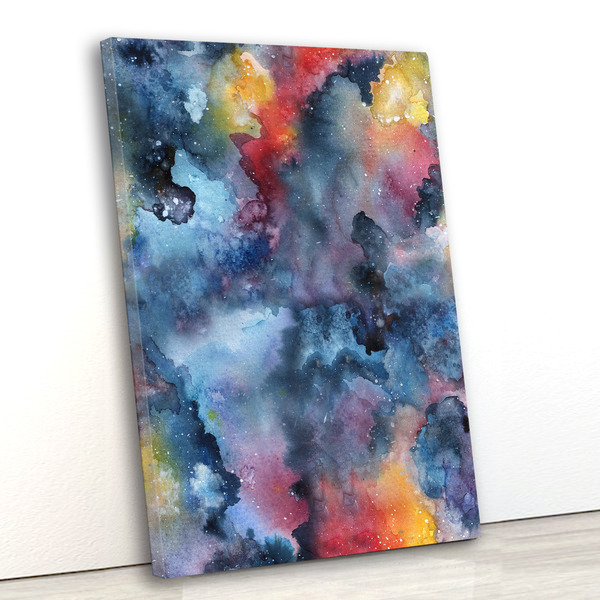 Tela Canvas Abstrato Arte 55x80 Vertical 198