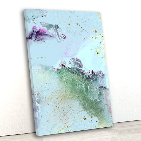 Tela Canvas Abstrato Arte 55x80 Vertical 37