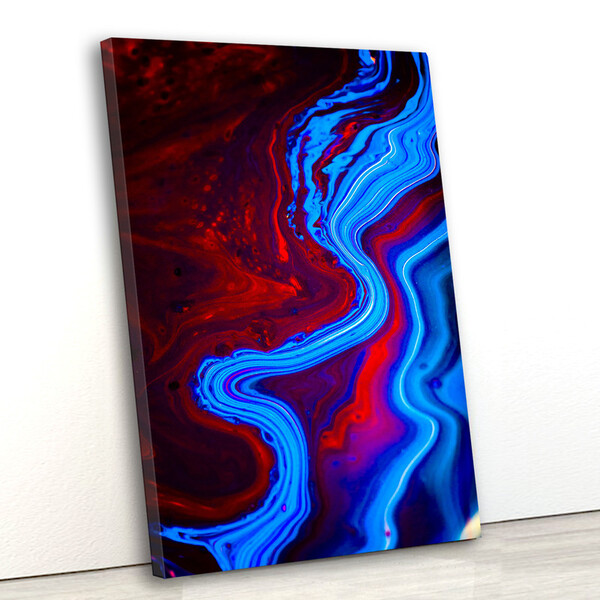 Tela Canvas Abstrato Arte 80x120 Vertical 03