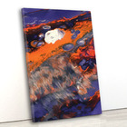 Tela Canvas Abstrato Arte 80x120 Vertical 243