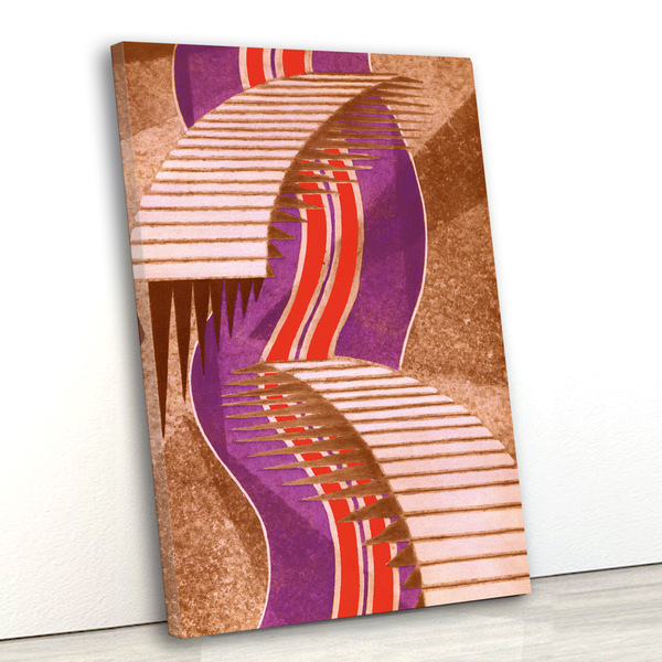 Tela Canvas Abstrato Arte 80x120 Vertical 266