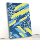 Tela Canvas Abstrato Arte 80x120 Vertical 267