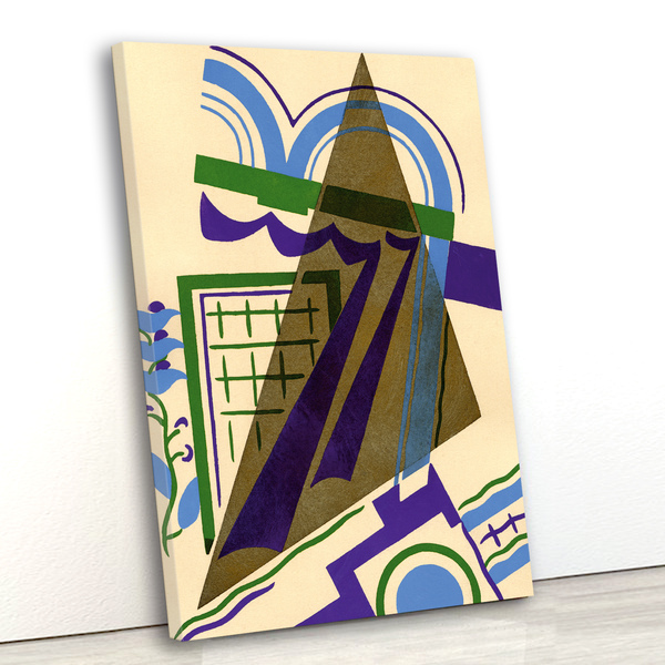 Tela Canvas Abstrato Arte 80x120 Vertical 276