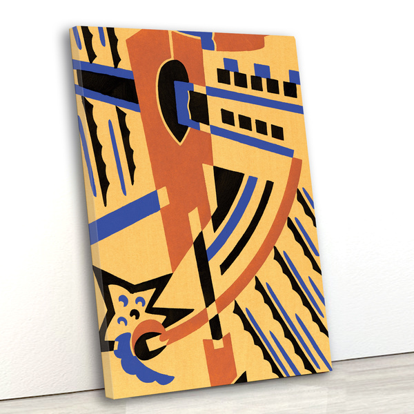 Tela Canvas Abstrato Arte 80x120 Vertical 277