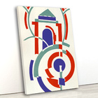 Tela Canvas Abstrato Arte 80x120 Vertical 281