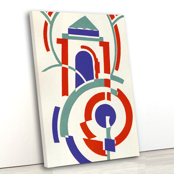 Tela Canvas Abstrato Arte 80x120 Vertical 281