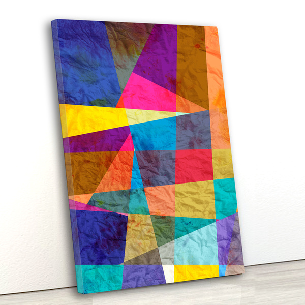 Tela Canvas Abstrato Arte 80x120 Vertical 286