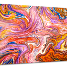 Tela Canvas Abstrato Arte 80x55 Horizontal 291