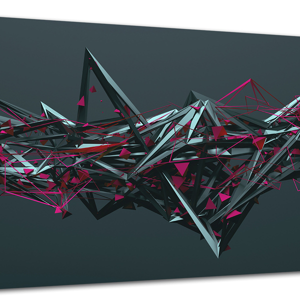 Tela Canvas Abstrato Arte 80x55 Horizontal 34