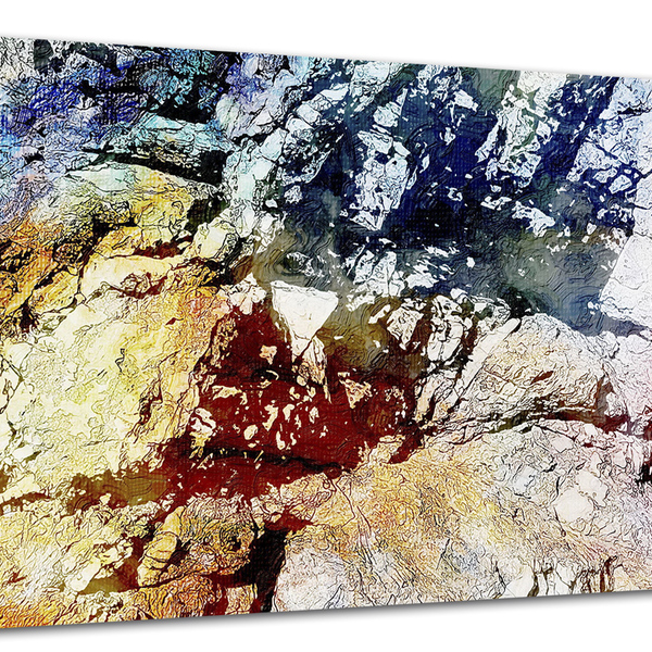 Tela Canvas Abstrato Arte 80x55 Horizontal 70