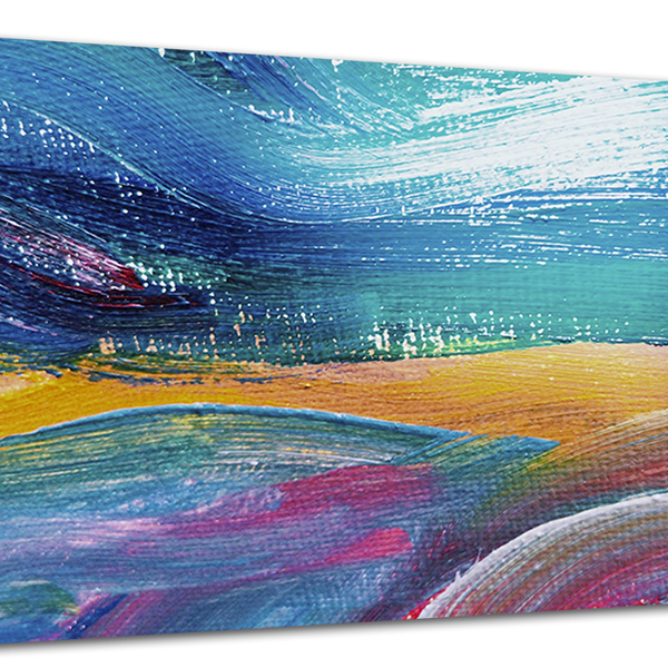 Tela Canvas Abstrato Arte 80x55 Horizontal 86
