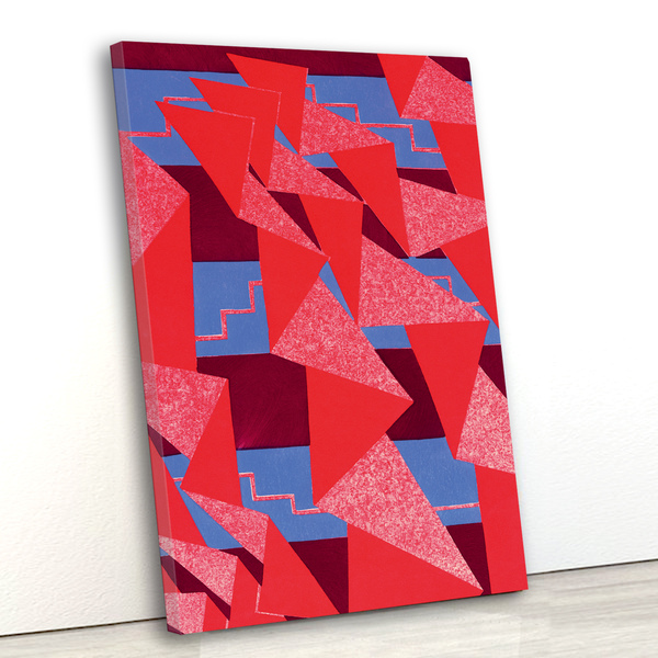 Tela Canvas Abstrato Arte 80x55 Vertical 253