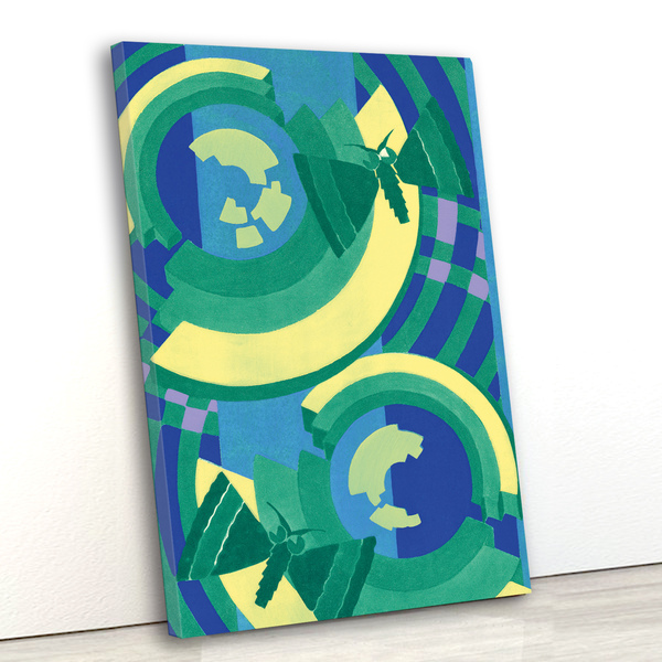 Tela Canvas Abstrato Arte 80x55 Vertical 265