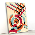 Tela Canvas Abstrato Arte 80x55 Vertical 283