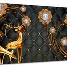 Tela Canvas Animal Joia Veados 80x55 Horizontal 1
