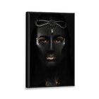 Tela Canvas Com Moldura Black Woman