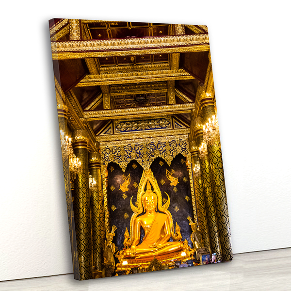Tela Canvas Espiritual Buda 55x80 Vertical 10