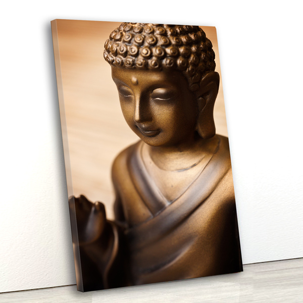 Tela Canvas Espiritual Buda 80x120 Vertical 3