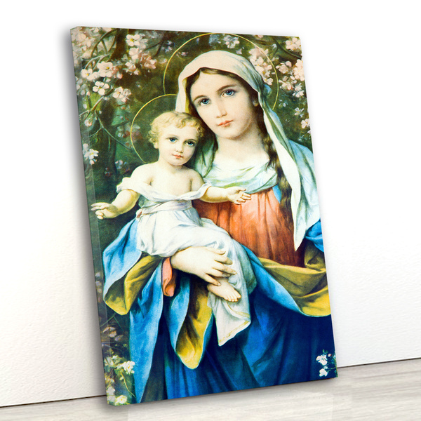 Tela Canvas Espiritual Nossa Senhora 80x120 Vertical 4