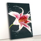 Tela Canvas Floral Lírio 80x120 Vertical 1