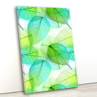 Tela Canvas Folhagem Folhas 55x80 Vertical 1