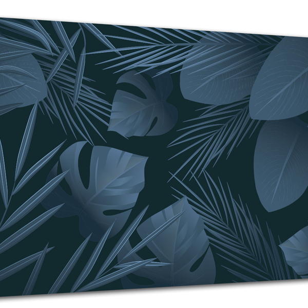 Tela Canvas Folhagem Folhas Tropicais 120x80 Horizontal 117