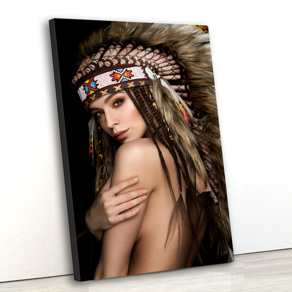 Tela Canvas Moda Índia 55x80 Vertical 1