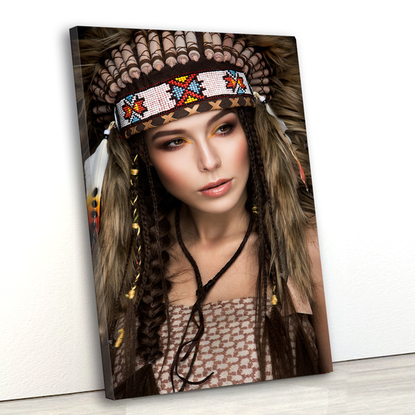 Tela Canvas Moda Índia 55x80 Vertical 2