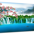 Tela Canvas Paisagem Cachoeira 120x80 Horizontal 3