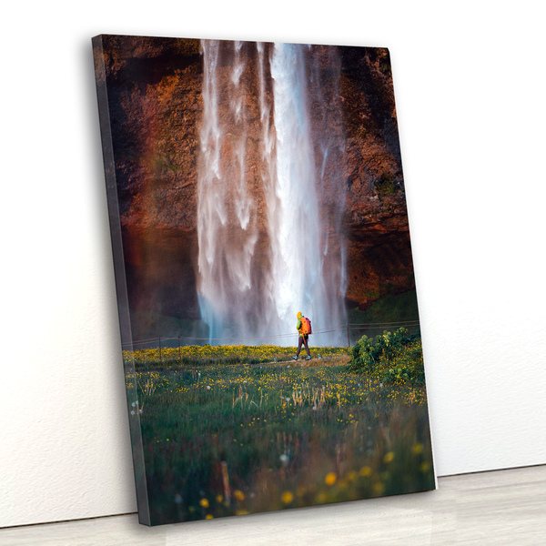 Tela Canvas Paisagem Cachoeira 55x80 Vertical 2