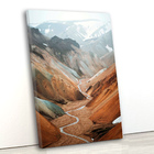 Tela Canvas Paisagem Cânion 55x80 Vertical 2