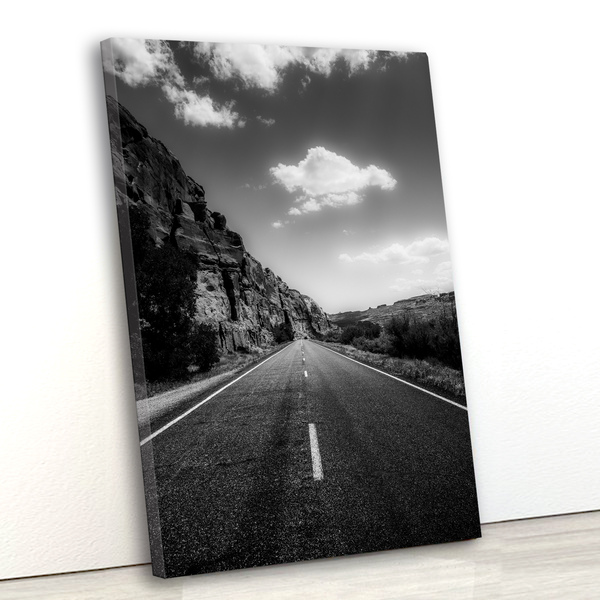 Tela Canvas Paisagem Estrada 80x120 Vertical 2