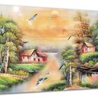 Tela Canvas Paisagem Fazenda 120x80 Horizontal 1