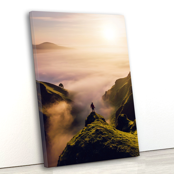 Tela Canvas Paisagem Montanha 55x80 Vertical 9