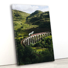 Tela Canvas Paisagem Trem 80x120 Vertical 1