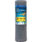 Tela Coleira Branca Para Galinheiro  2x 18 X1,50m 50m